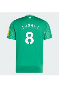 Newcastle United Sandro Tonali #8 Jalkapallovaatteet Vieraspaita 2025-26 Lyhythihainen